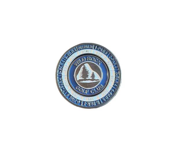 Wild Rock Yardage Coin