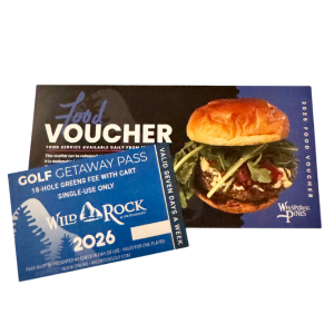 Wild Rock Golf and Lunch Package